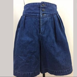 Vintage Calvin Klein High Waisted Denim Shorts